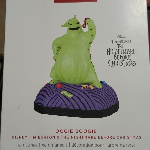 Hallmark NBC nightmare before Christmas disney oogie boogie sound motion Nwt - Picture 5 of 6